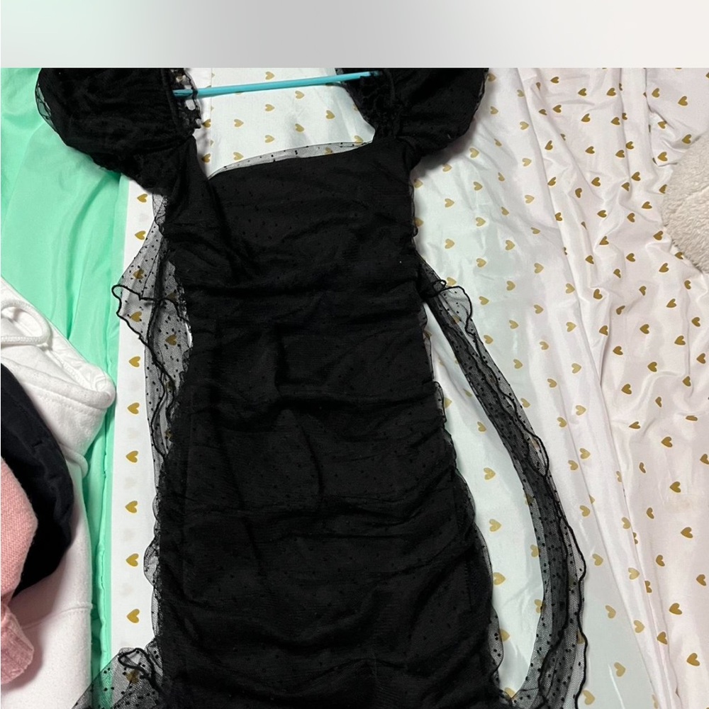 Black Windsor dress
